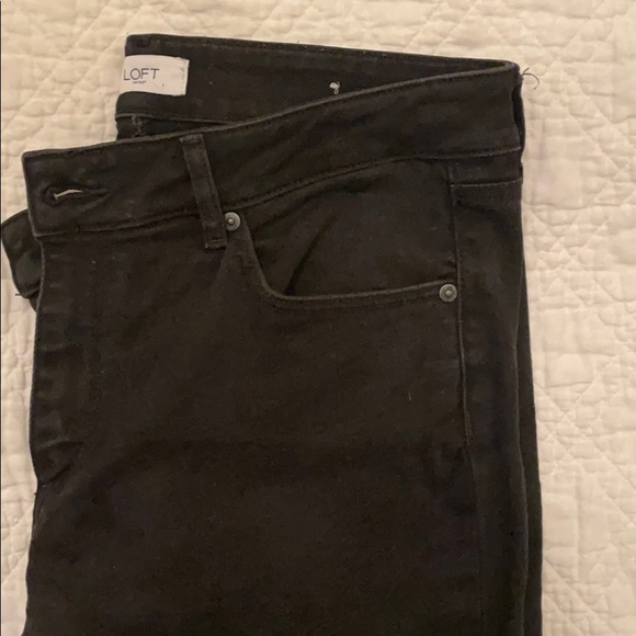 Ann Taylor Loft, black jeans - Picture 3 of 3